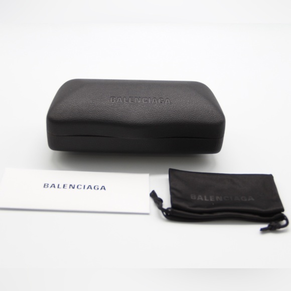 NEW BALENCIAGA BB0258S 003 OVERSIZED WOMEN WHITE SUNGLASSES BALENCIAGA - Picture 13 of 13